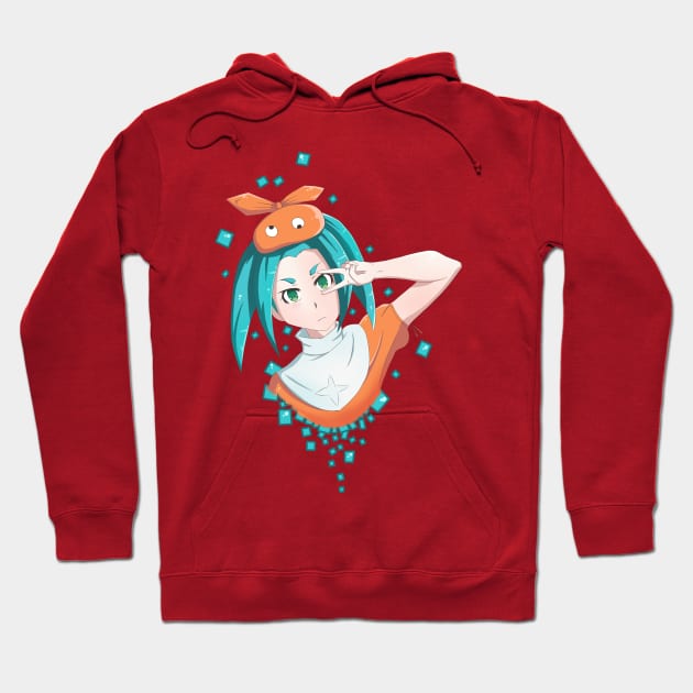 Yotsugi Ononoki Hoodie by Shiro743